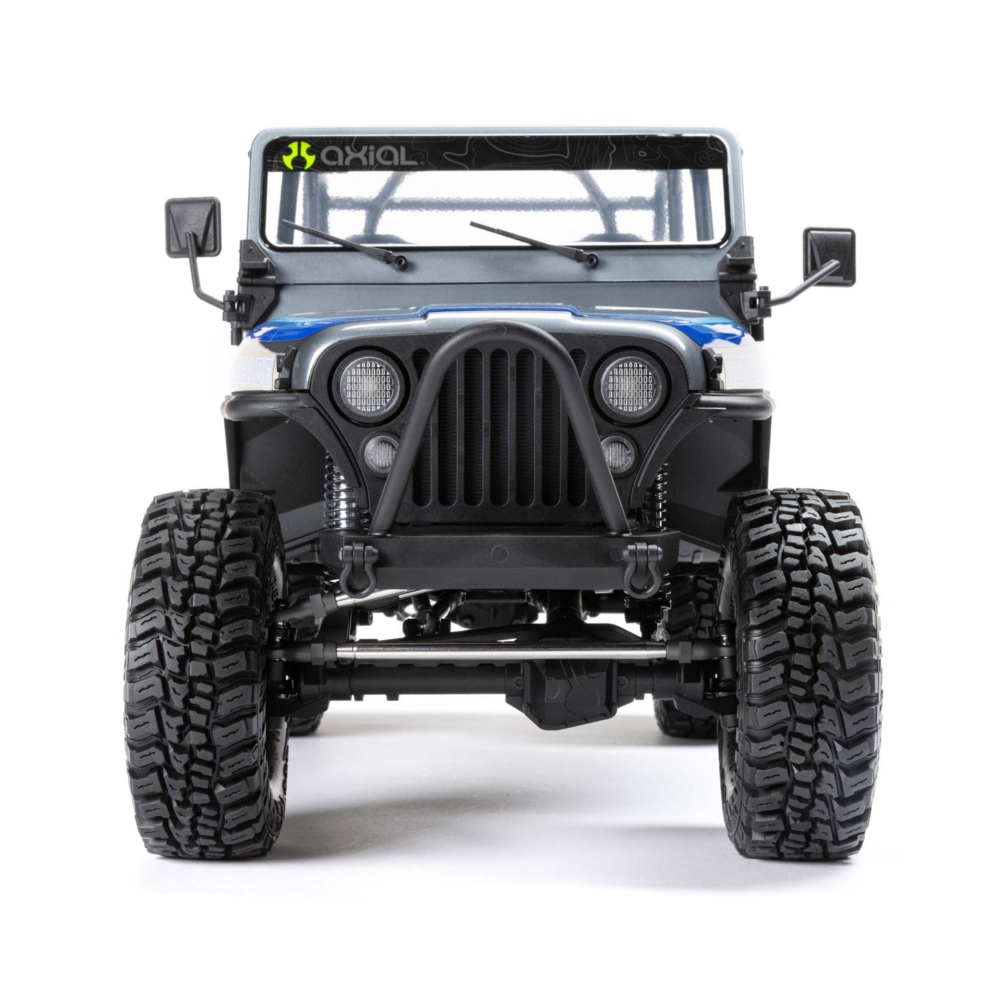 Axial 1/10 SCX10 III Jeep CJ-7 4WD Brushed RTR, Grey