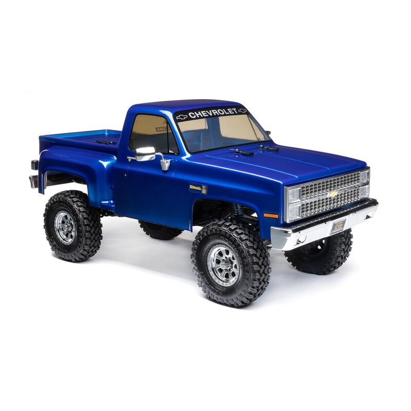 1/10 SCX10 III Base Camp 1982 Chevy K10 4X4 RTR, Blue