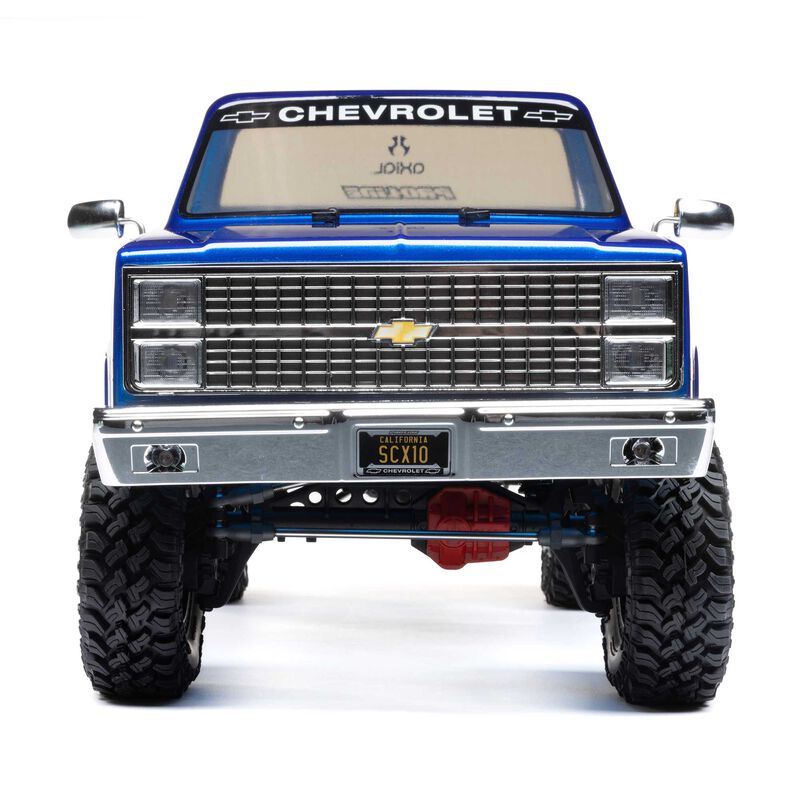 1/10 SCX10 III Base Camp 1982 Chevy K10 4X4 RTR, Blue