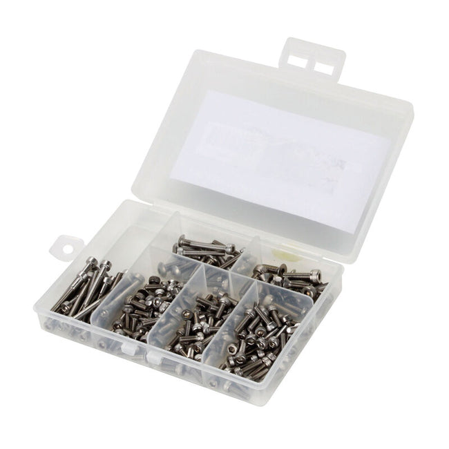 Stainless Steel Screw Set: Axial SCX10