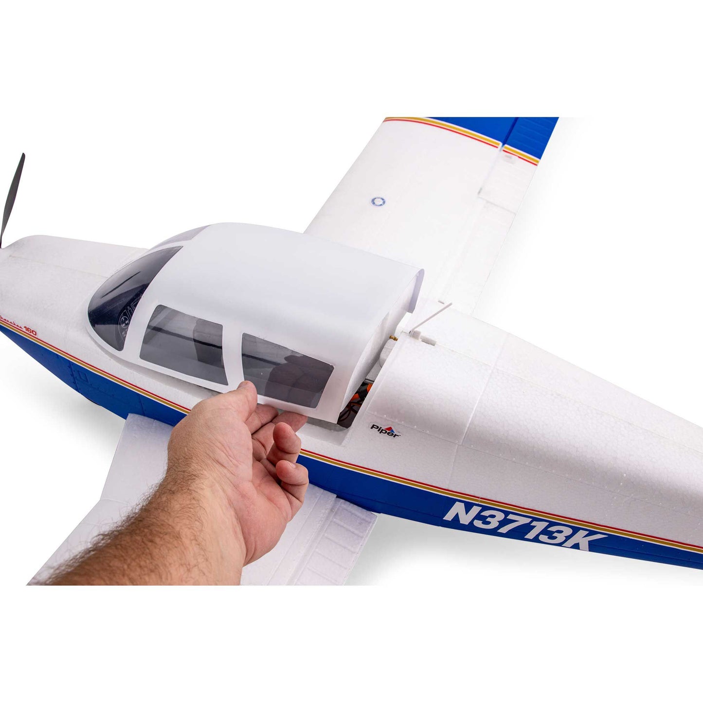 E-flite Cherokee 1.3M Blue BNF Basic AS3X and SAFE Select