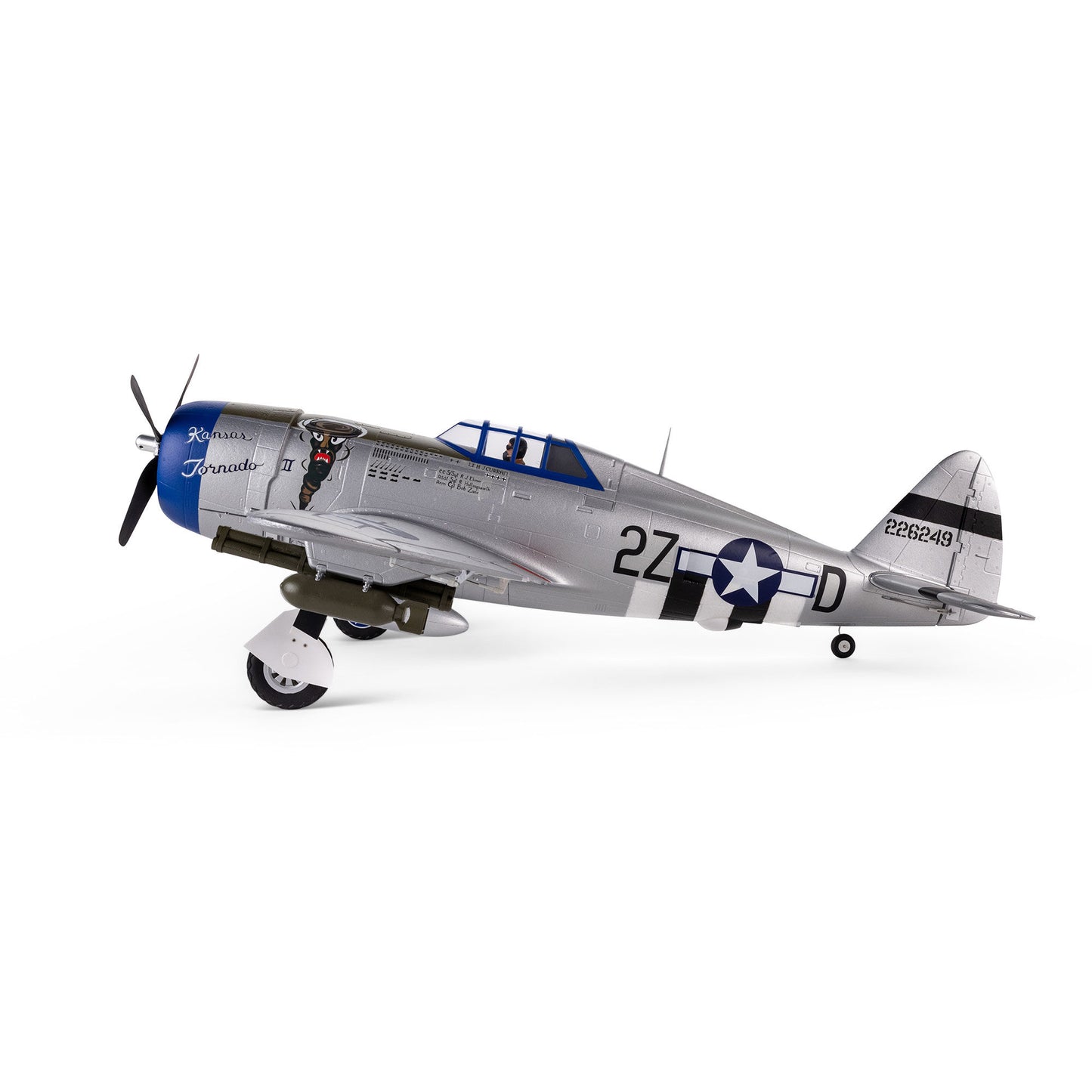 P-47 Razorback 1.2m BNF Basic with AS3X & SAFE Select