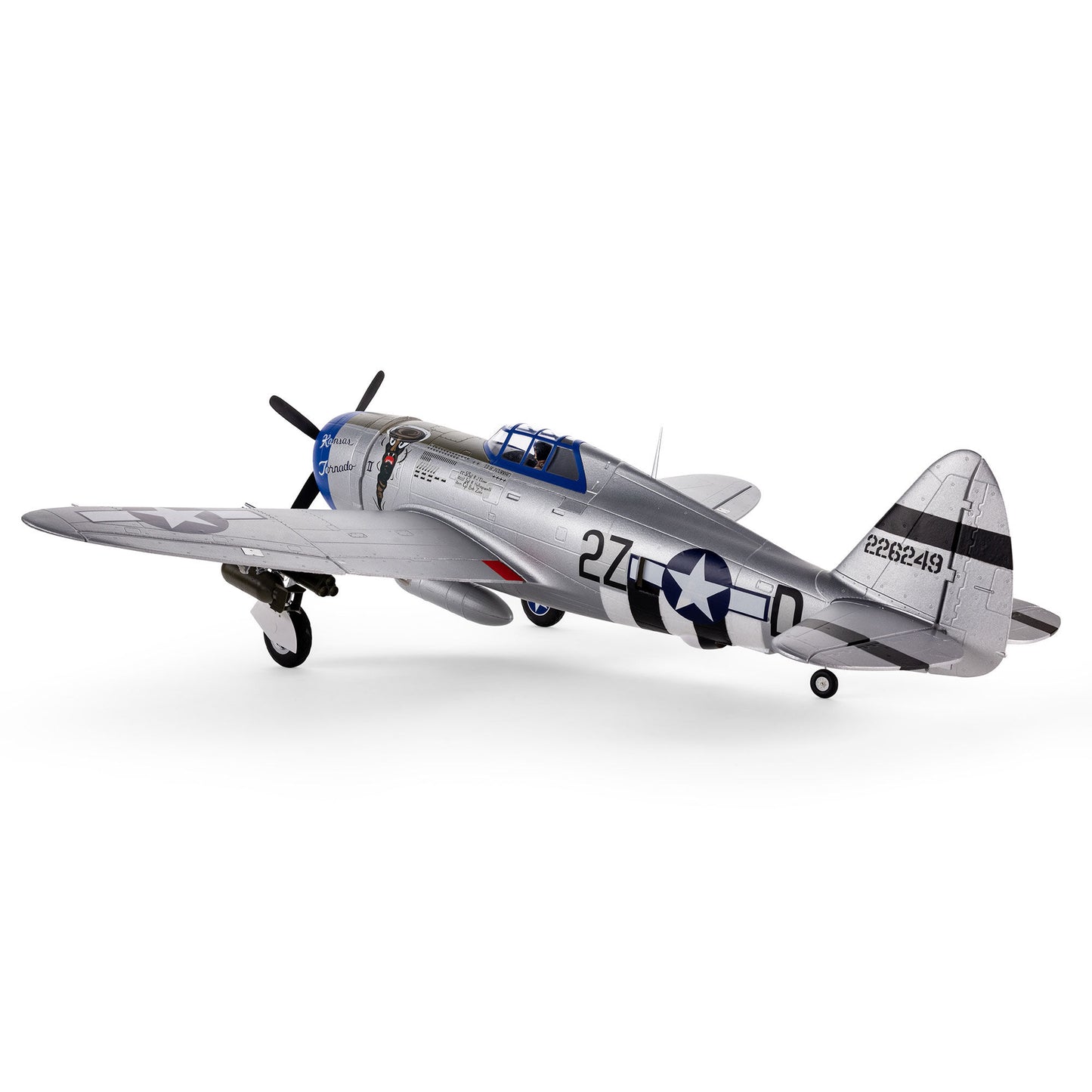 P-47 Razorback 1.2m BNF Basic with AS3X & SAFE Select