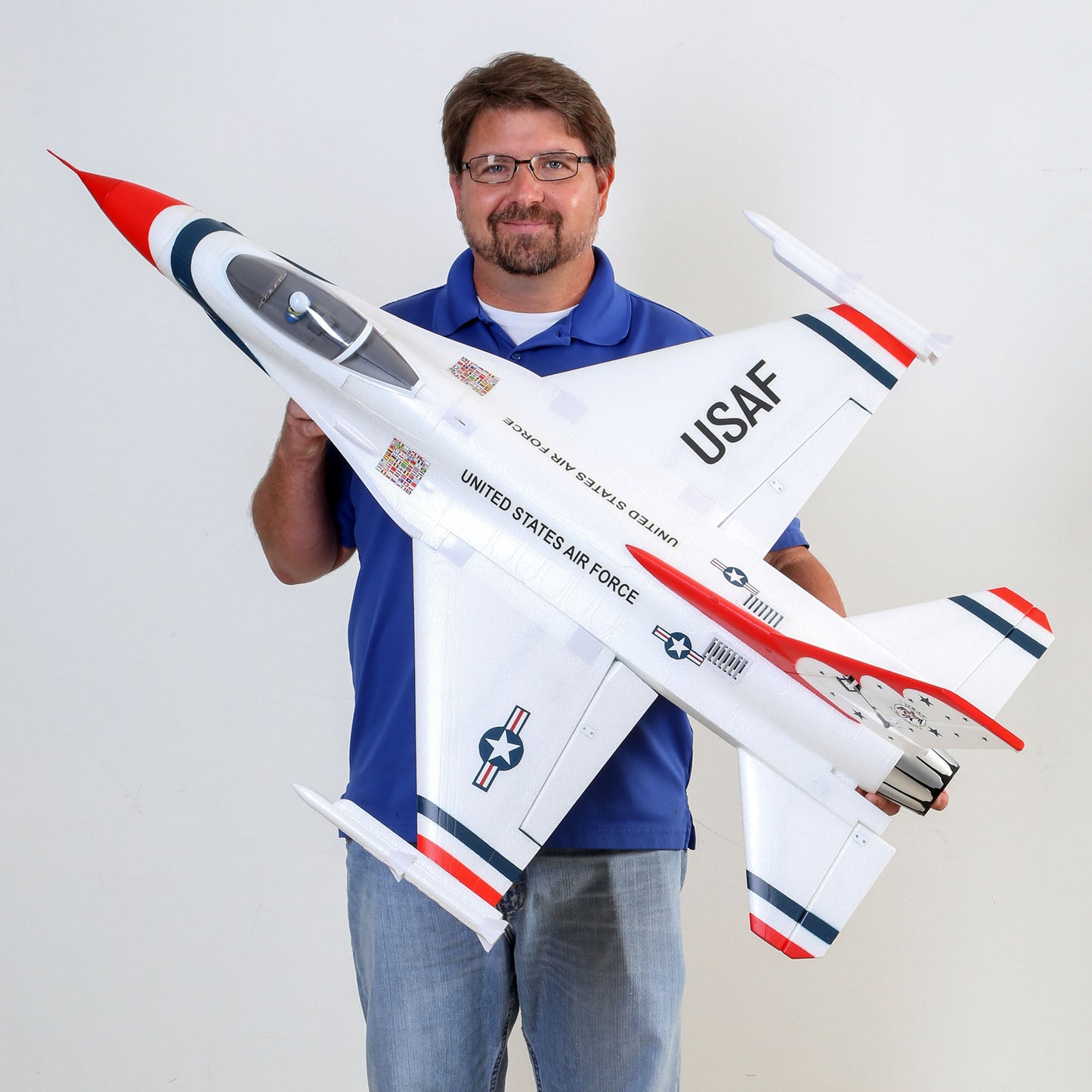 E-Flite F-16 Thunderbirds 70mm EDF Jet BNF Basic-