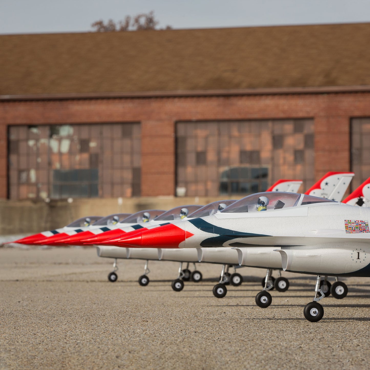 E-Flite F-16 Thunderbirds 70mm EDF Jet BNF Basic-