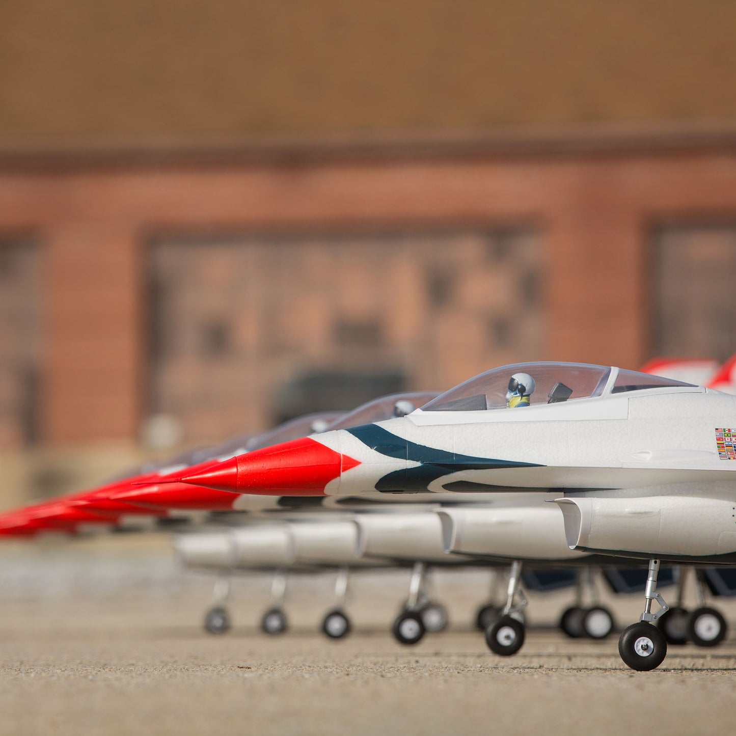 E-Flite F-16 Thunderbirds 70mm EDF Jet BNF Basic-