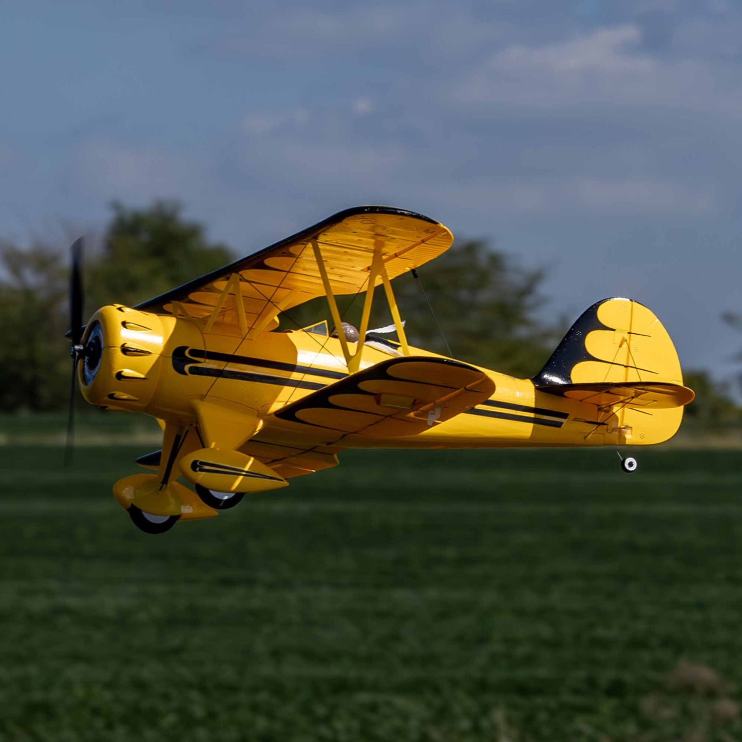 E-Flite UMX WACO, Yellow BNF Basic with AS3X & SAFE