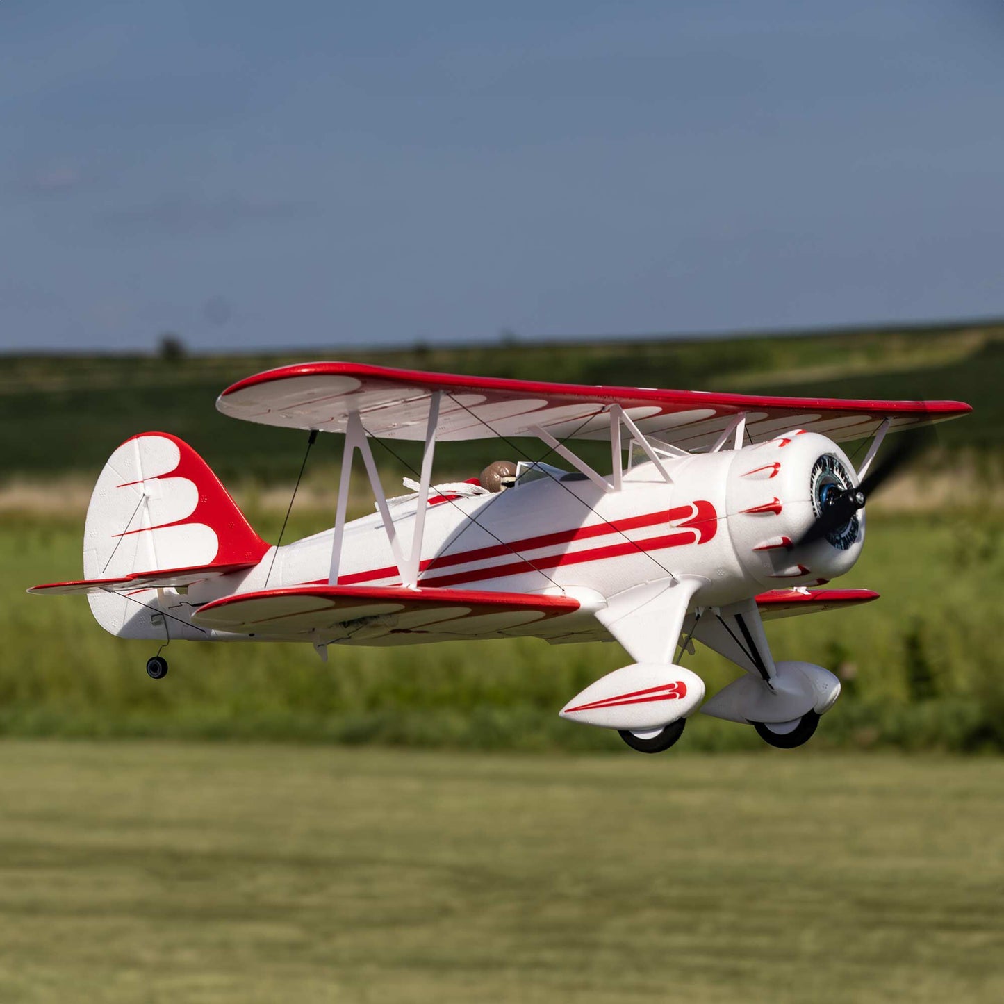 E-Flite UMX WACO, White BNF Basic with AS3X & SAFE