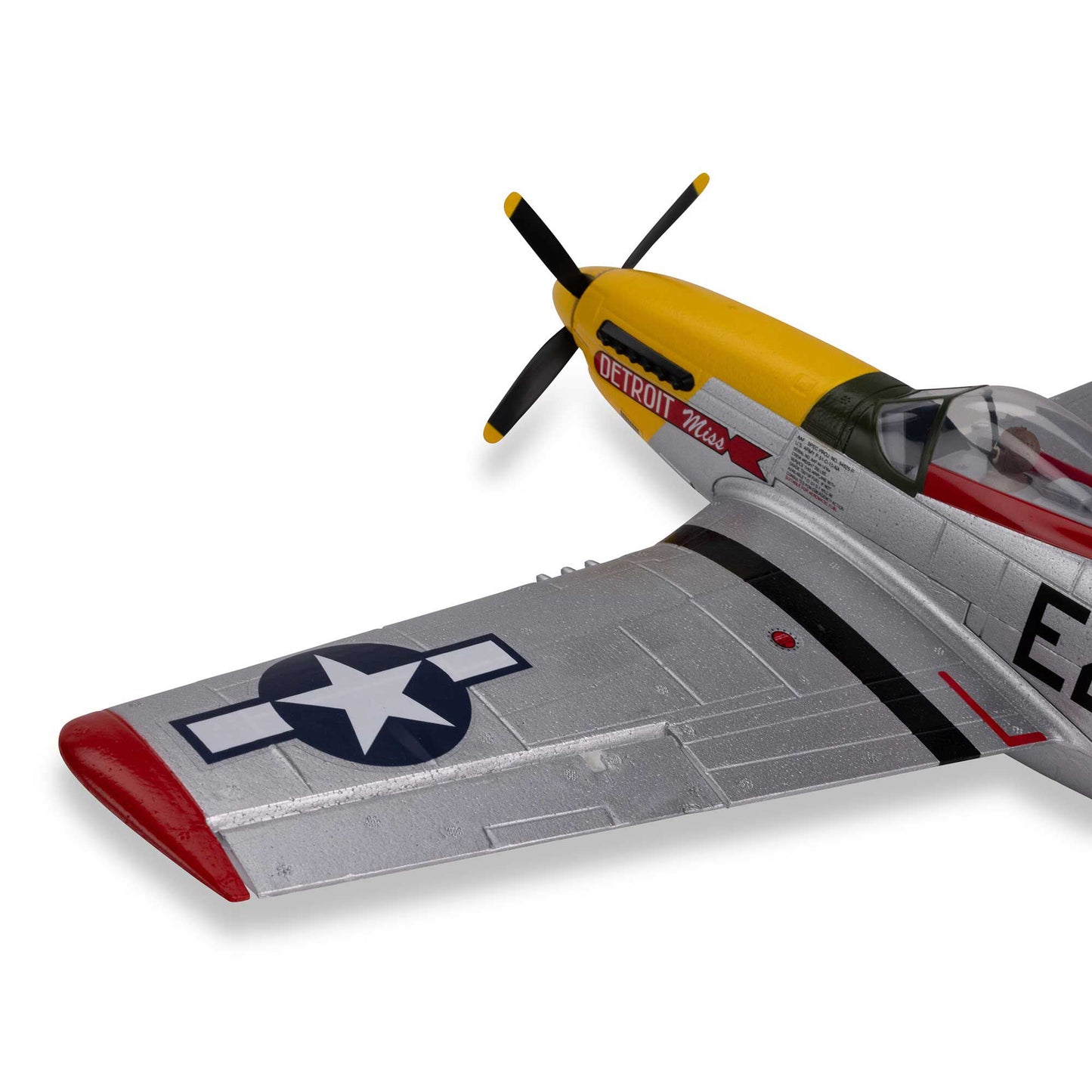 UMX P-51D "Detroit Miss" BNF Basic