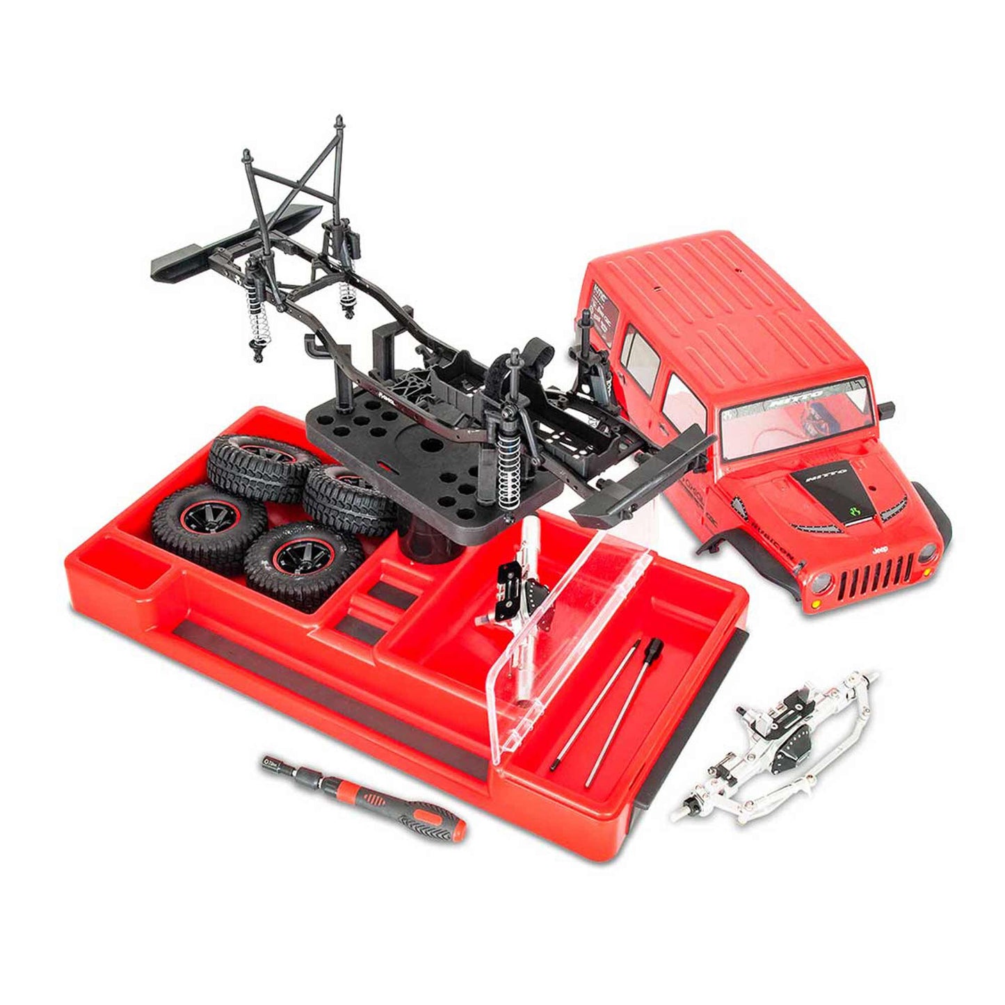 Ultimate Hobby Stand - Black/Red