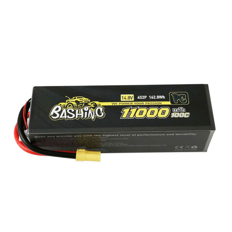 Gens Ace 14.8V 11000mAh 4S 100C Lipo: EC5