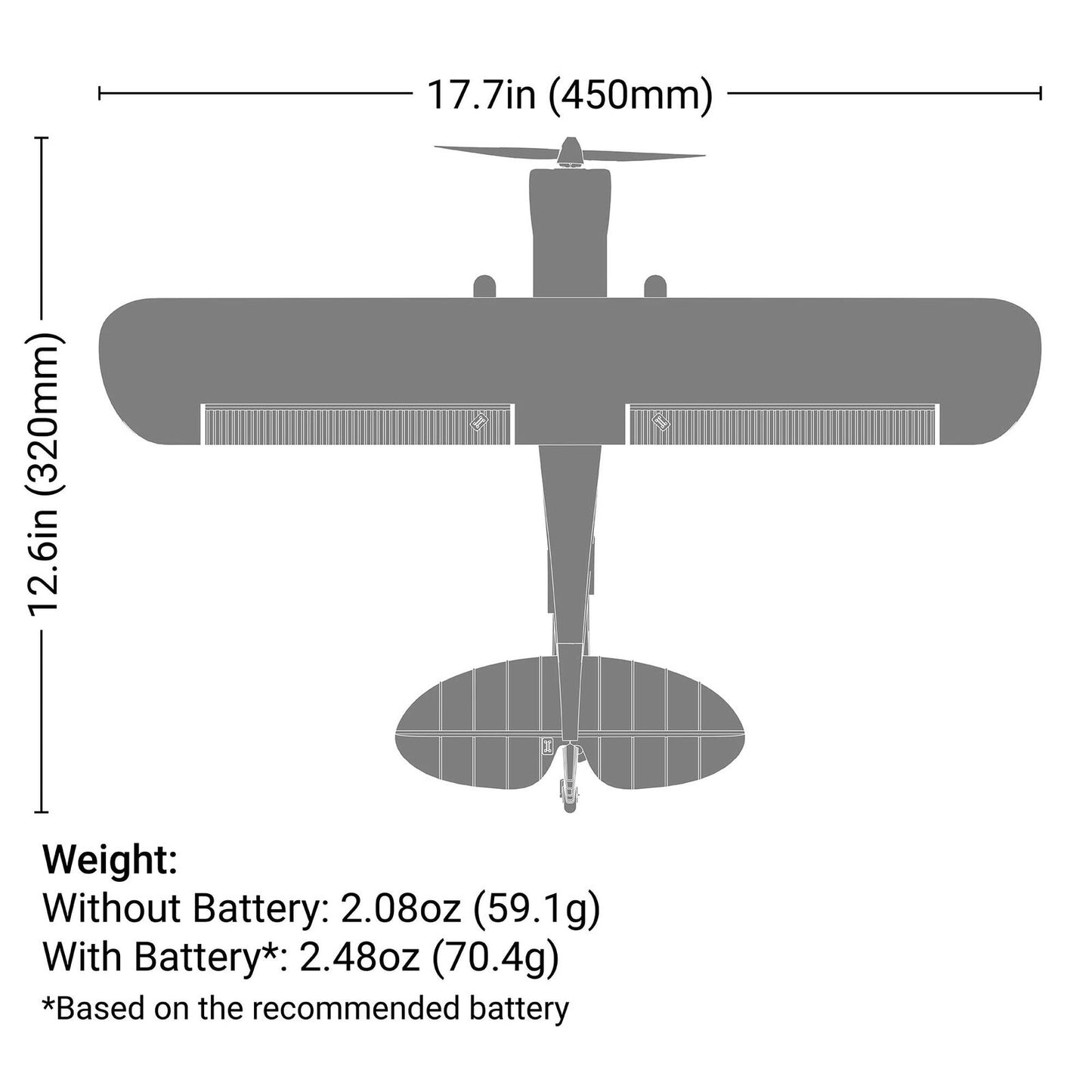 Hobby Zone XCub 450mm RTF