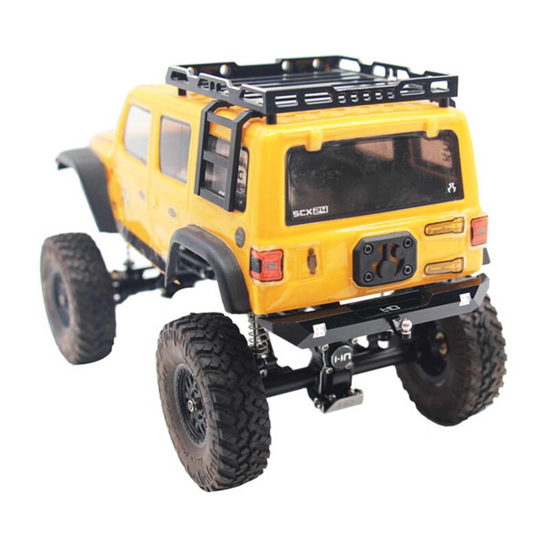 Hot Racing Aluminum Rear Bumper Jeep Wrangler SCX24