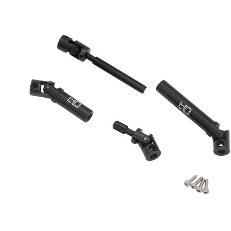 Hot Racing Steel Center Driveshaft (L/M): SCX24 C10, JLU