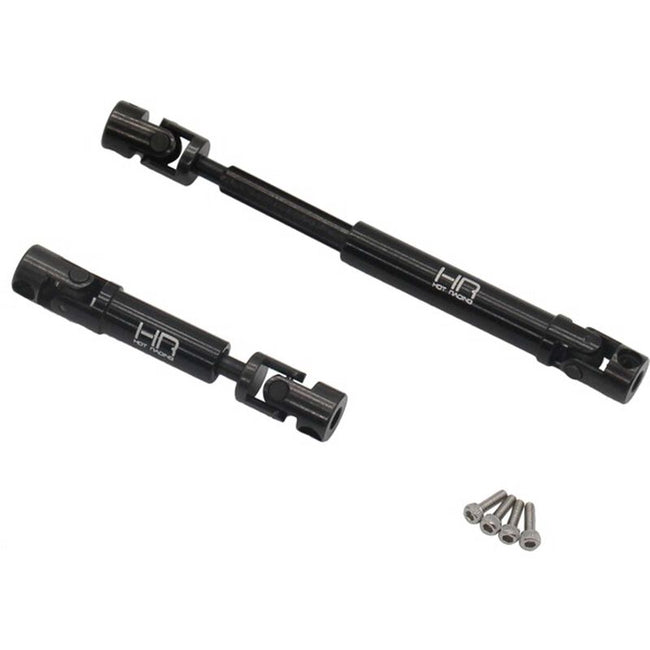 Hot Racing Steel Center Driveshaft (L/M): SCX24 C10, JLU