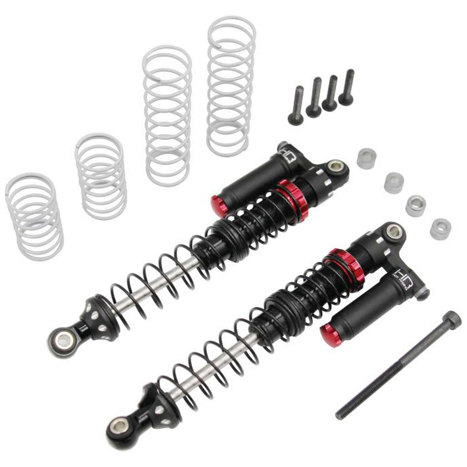 Hot Racing  100mm Aluminum Piggyback Shocks Adjustable