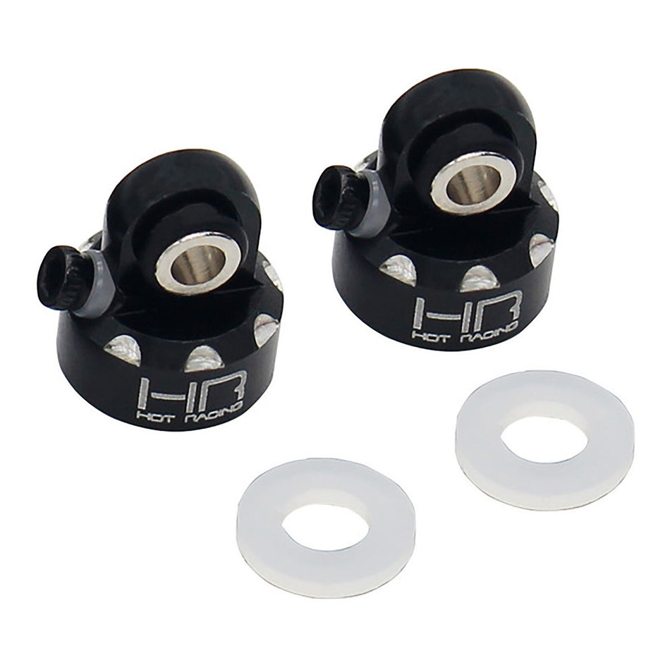 Hot Racing  Aluminum bleeder shock caps TRX4-M