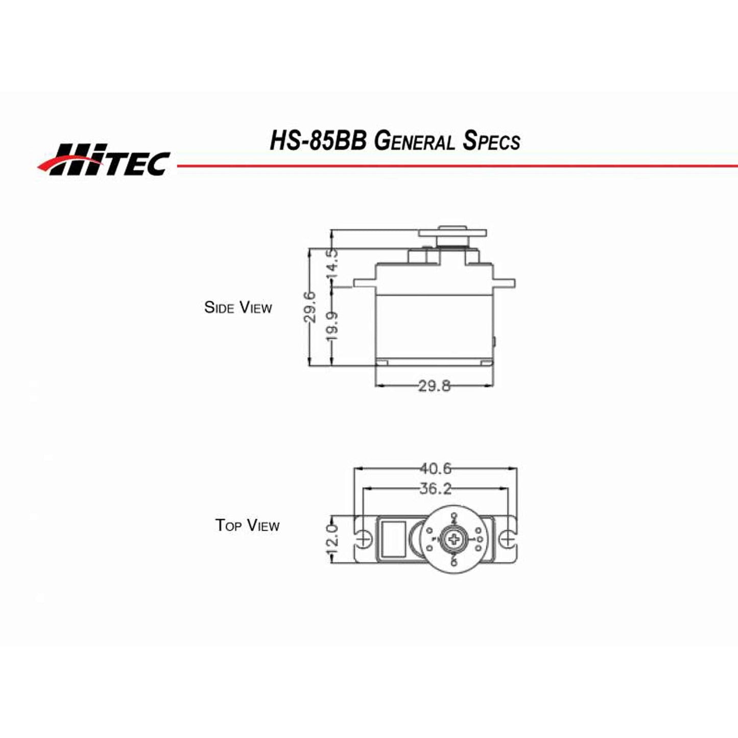 Mighty Micro Servo HS-85: Universal