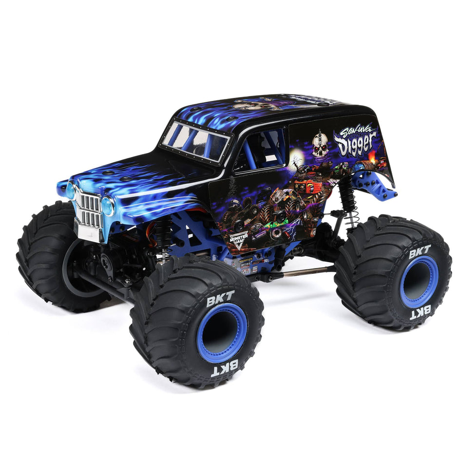 Losi 1/18 Mini LMT 4WD Son Uva Digger Monster Truck Brushed RTR