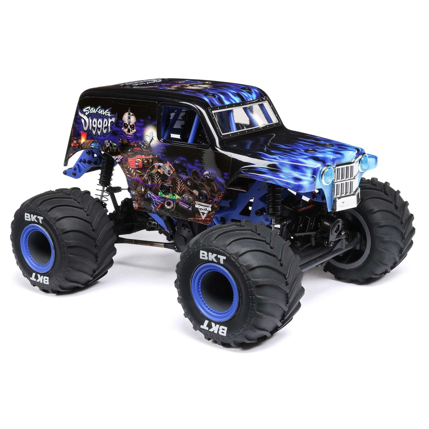 Losi 1/18 Mini LMT 4WD Son Uva Digger Monster Truck Brushed RTR