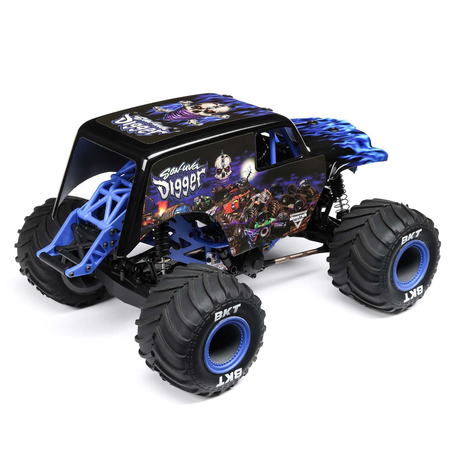 Losi 1/18 Mini LMT 4WD Son Uva Digger Monster Truck Brushed RTR