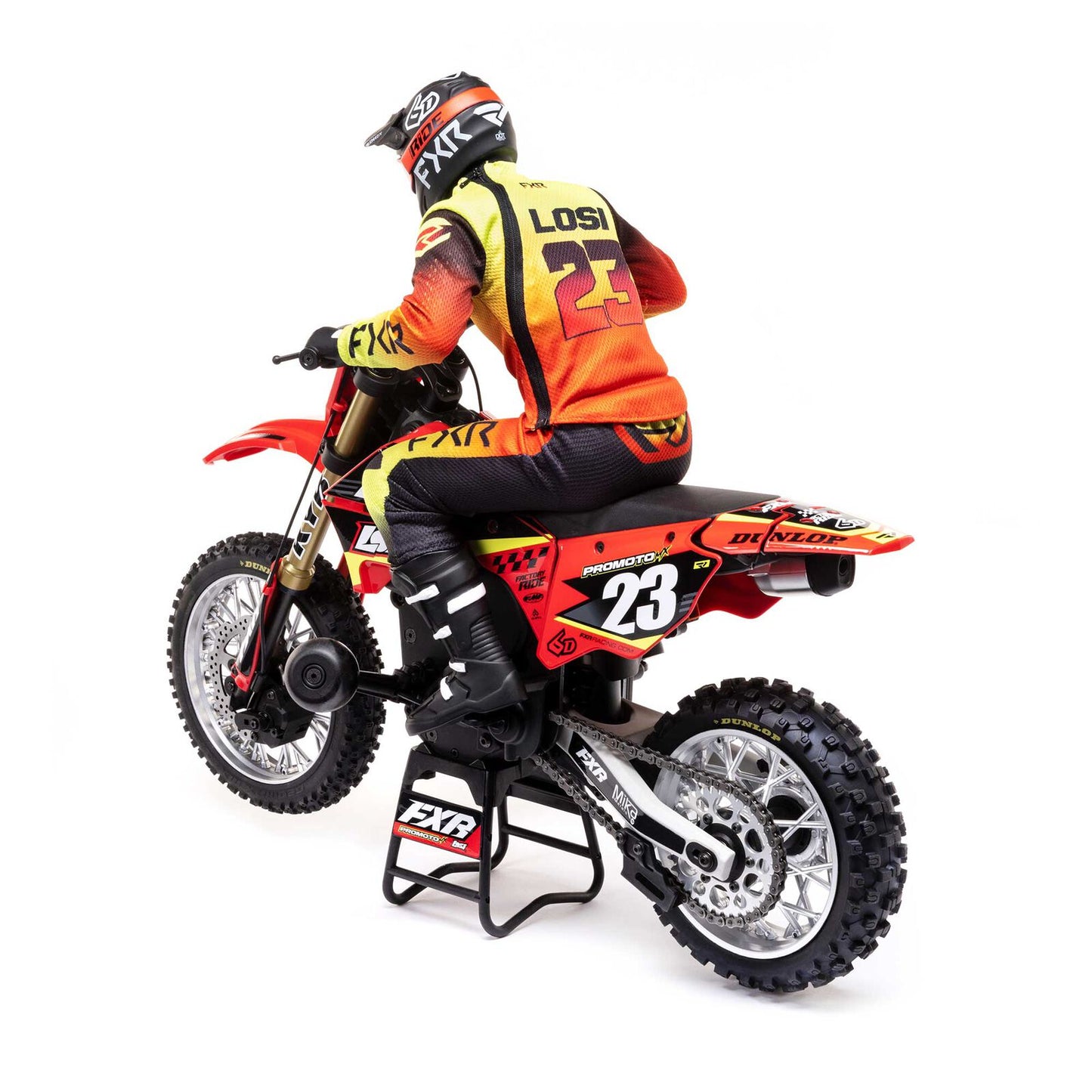 Losi  1/4 Promoto-MX Motorcycle RTR, FXR Red