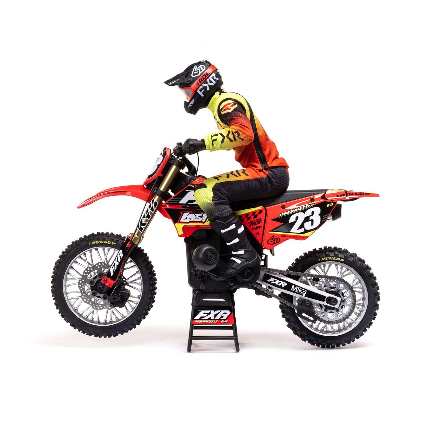 Losi  1/4 Promoto-MX Motorcycle RTR, FXR Red