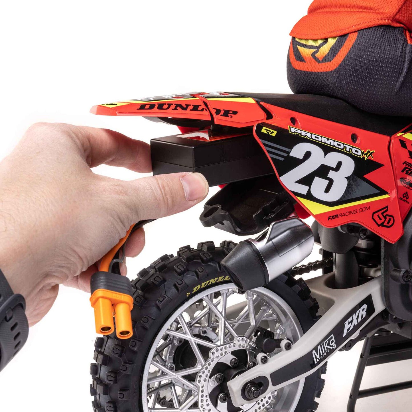 Losi  1/4 Promoto-MX Motorcycle RTR, FXR Red