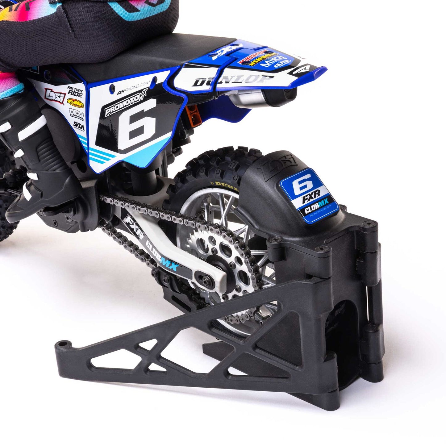 Losi 1/4 Promoto-MX Motorcycle RTR, Club MX Blue