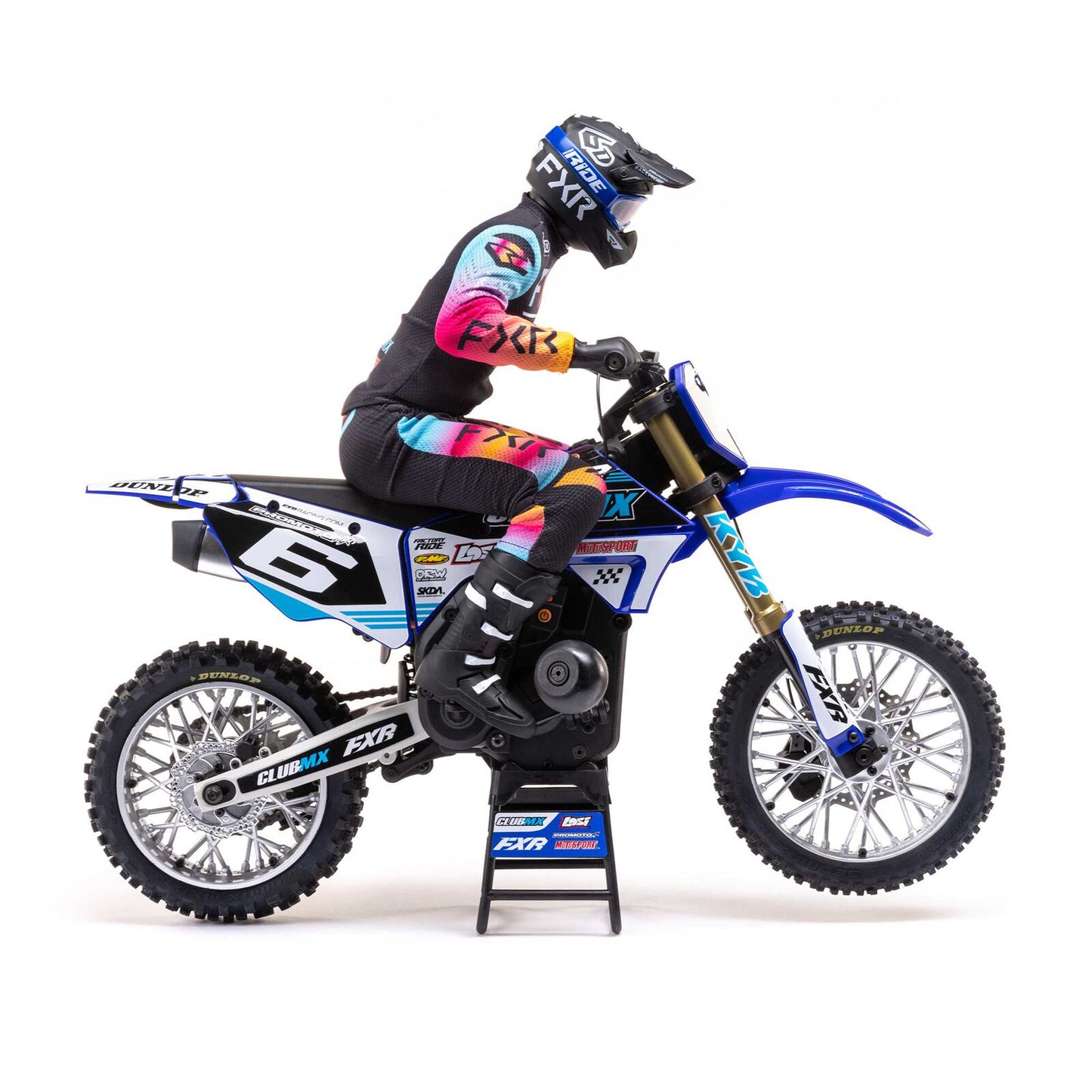 Losi 1/4 Promoto-MX Motorcycle RTR, Club MX Blue