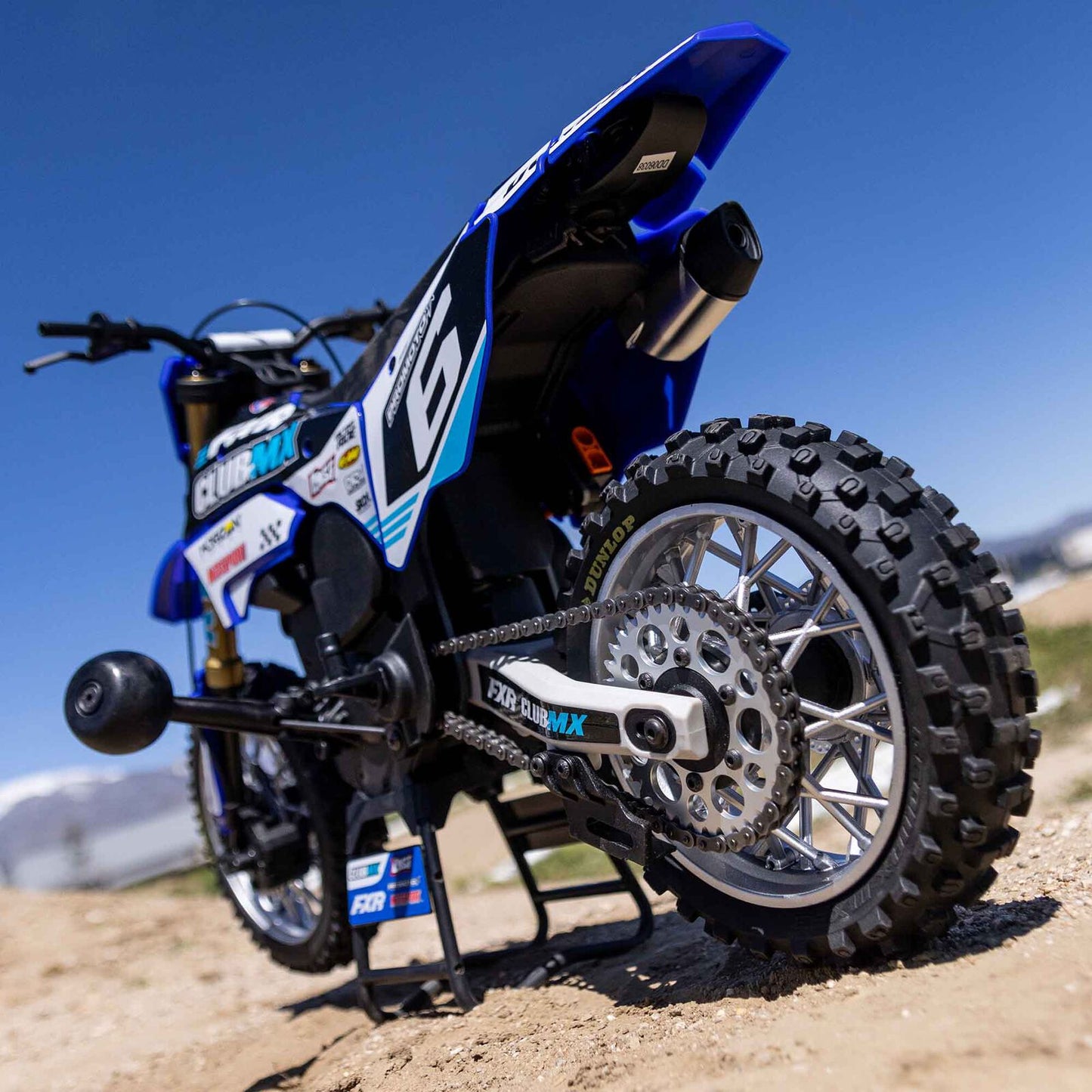 Losi 1/4 Promoto-MX Motorcycle RTR, Club MX Blue