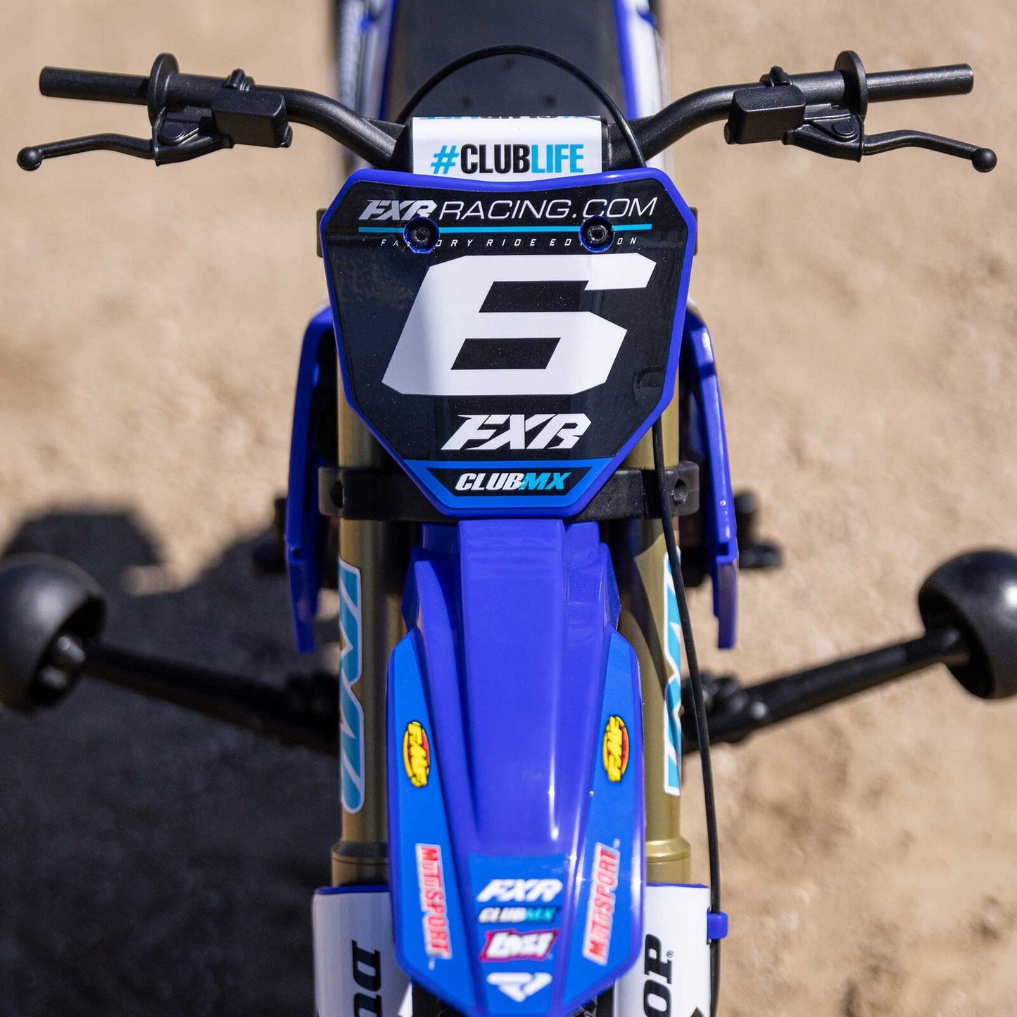 Losi 1/4 Promoto-MX Motorcycle RTR, Club MX Blue