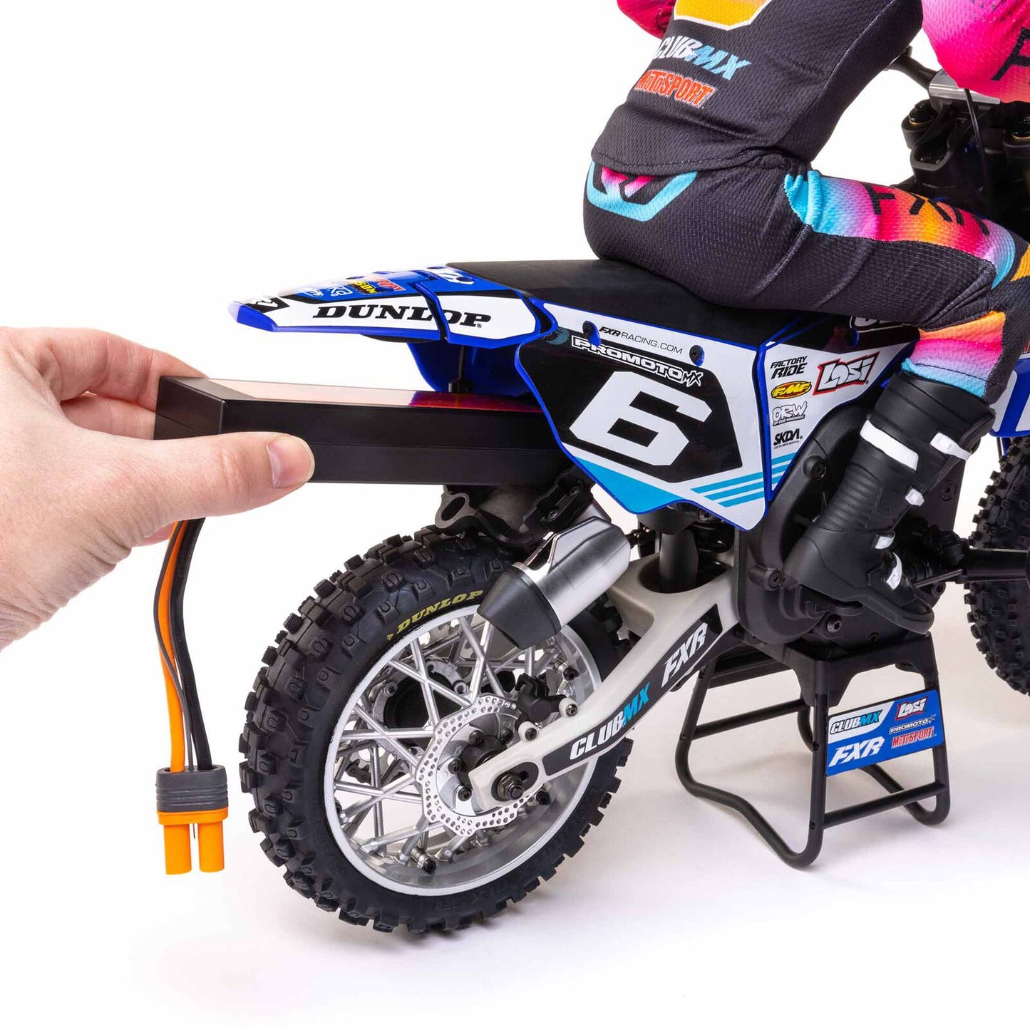 Losi 1/4 Promoto-MX Motorcycle RTR, Club MX Blue