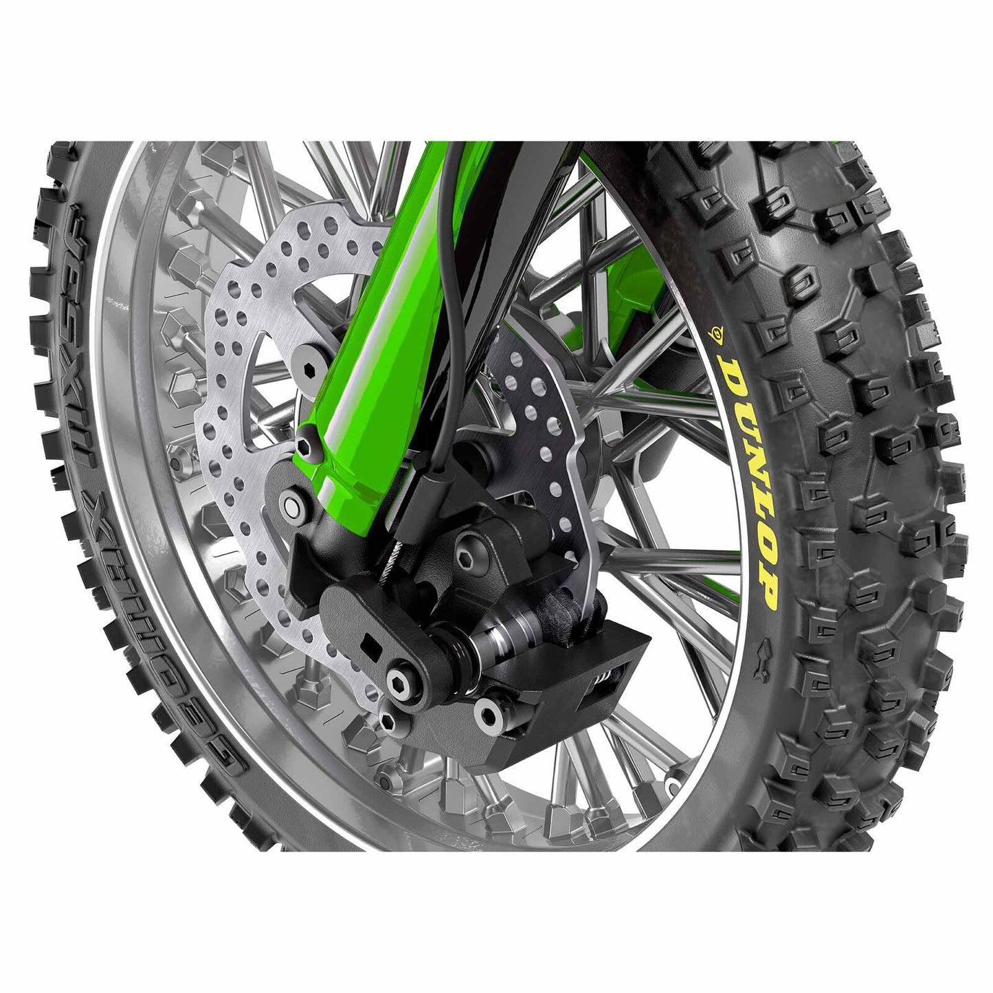 Losi 1/4 Promoto-MX Motorcycle RTR with Battery and Charger, Pro Circuit Green