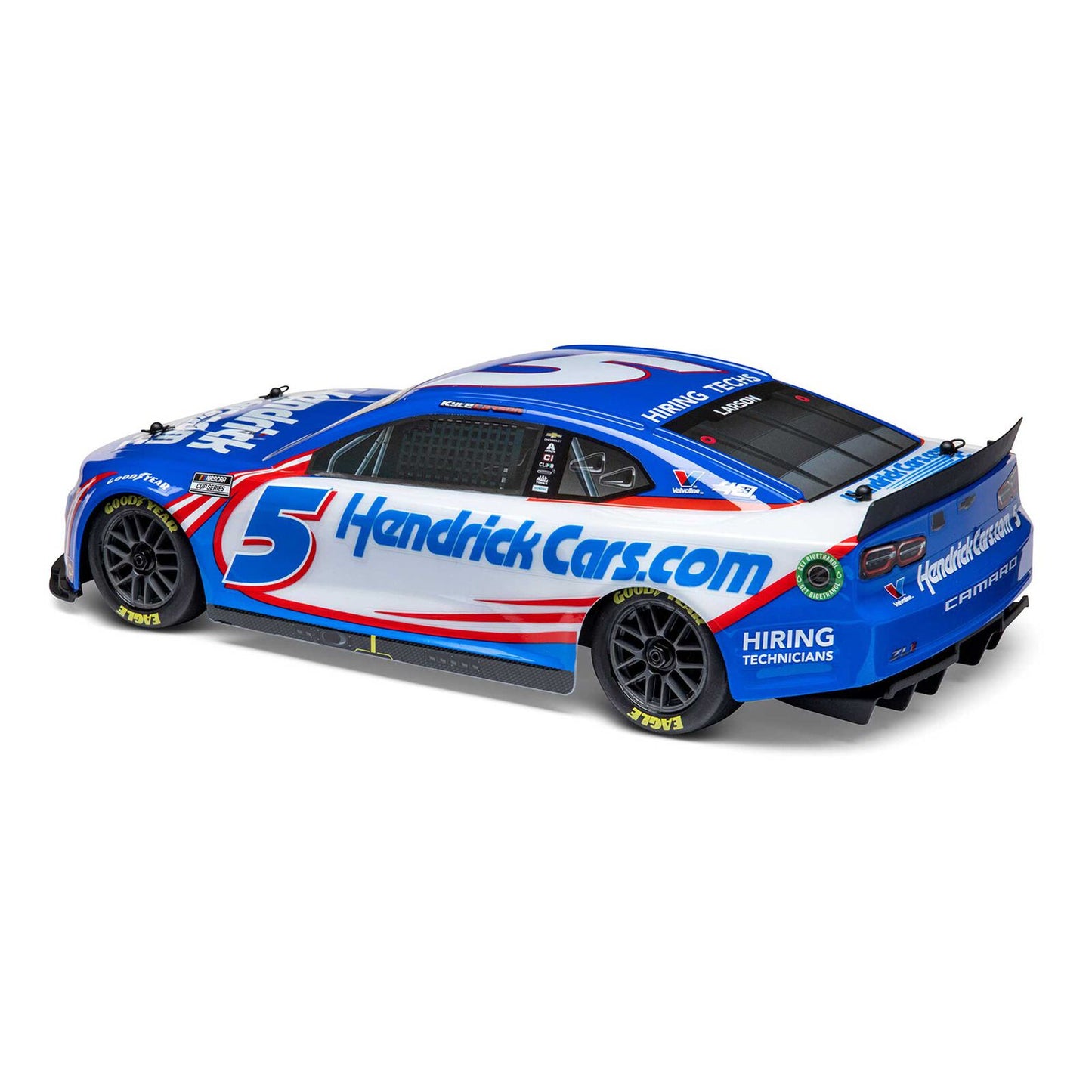 Losi 1/12  NASCAR AWD RC Racecar, Kyle Larson No. 5 HendrickCars.com 2024 Chevrolet ZL1 Camaro