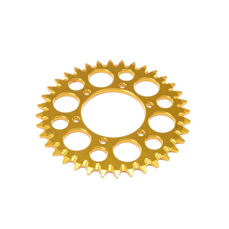 Hub Chain Sprocket, Gold: PM-MX