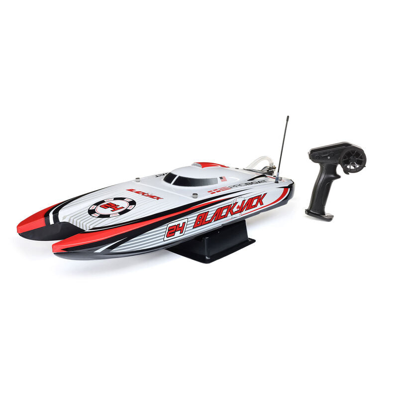 ProBoat Blackjack 24" V2 Catamaran Brushless, Vegas Offshore: RTR