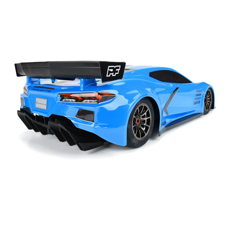 1/7 Chevy Corvette C8 Painted Body (Blue): Felony