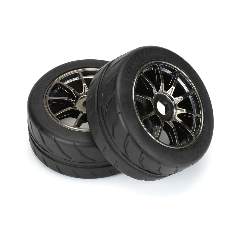 Pro-Line 1/7 Toyo Proxes R888R S3 F/R 42/100 2.9" BELTED MTD 17mm Spectre (2)