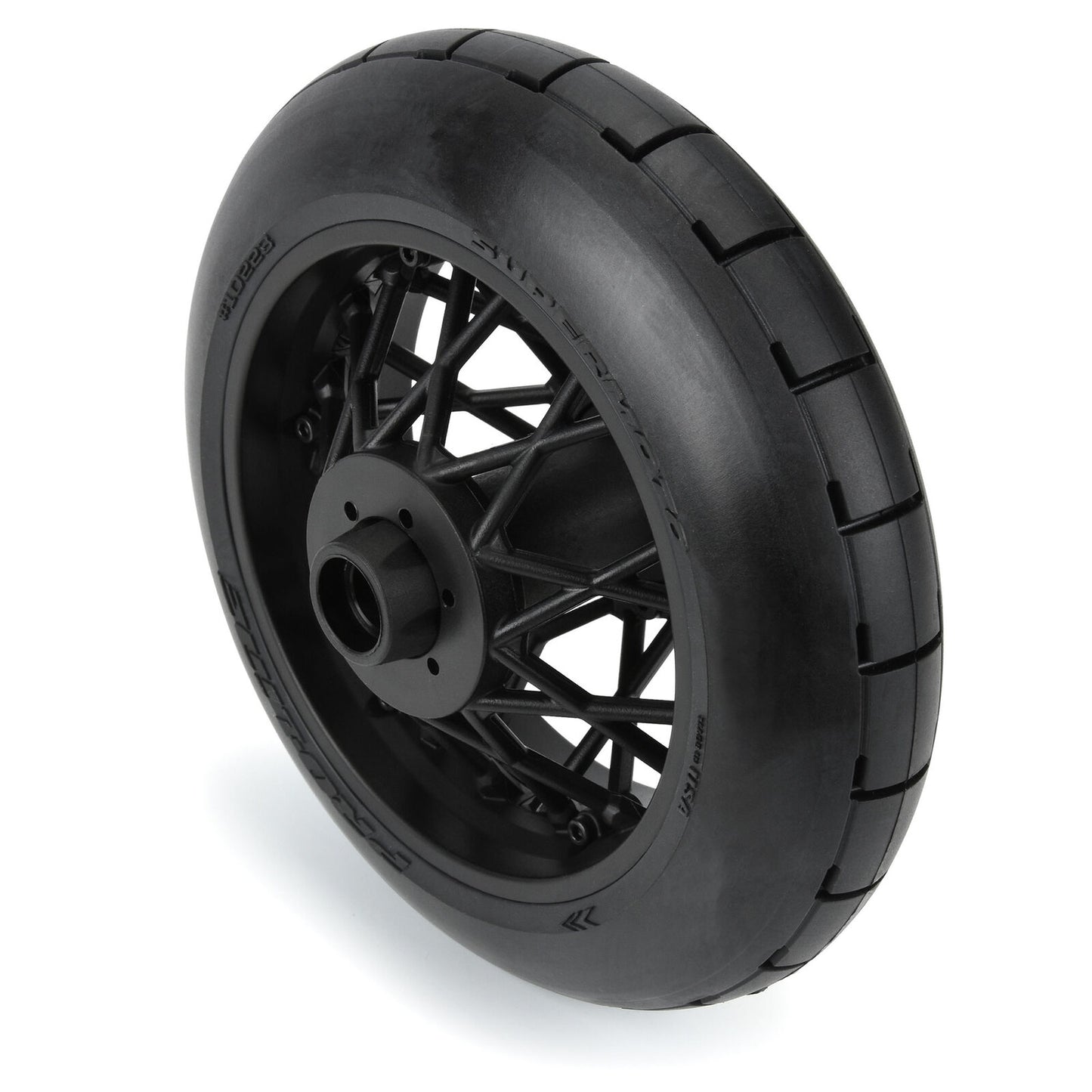 Pro-line 1/4 Supermoto S3 Motorcycle Rear Tire MTD Black (1): PROMOTO-MX