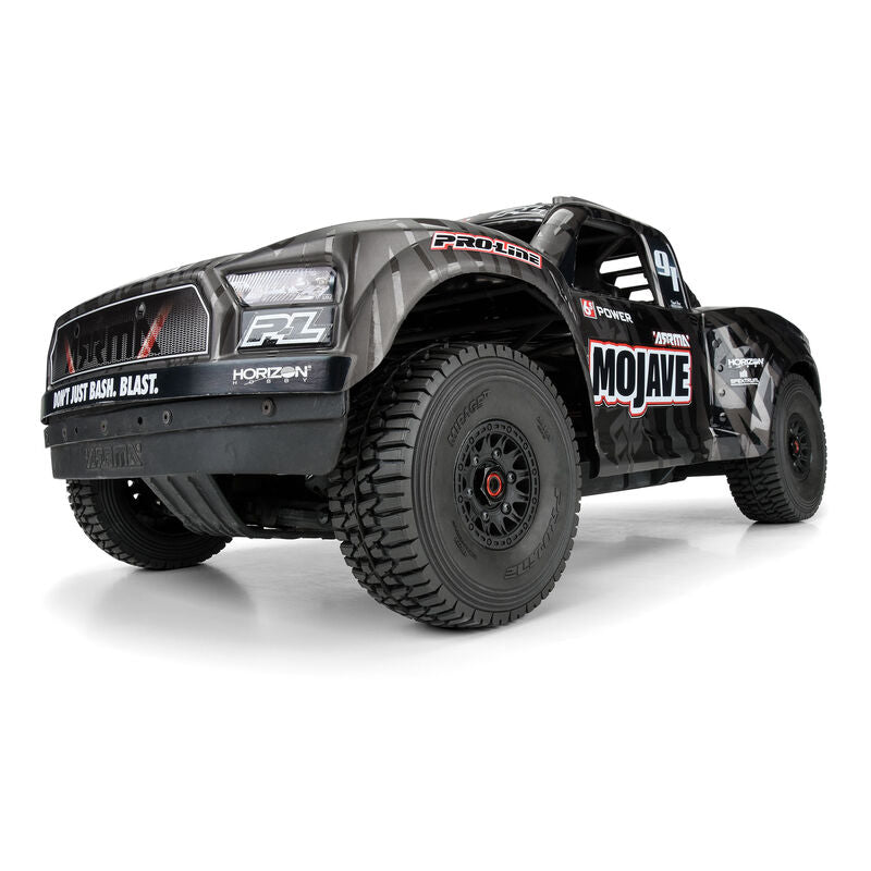 Pro-Line 1/7 Mirage TT Fr/Rr MT Tires Mtd 17mm Blk Raid (2)