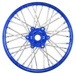 Losi 1/4 Pro-Spec Aluminum V2 Bead Front Wheel, Assembled, Blue: Promoto-MX