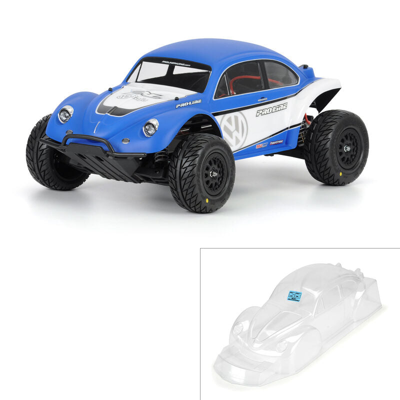 Pro-Line 1/10 VW Full Fender Baja Bug Clear Body: Short Course