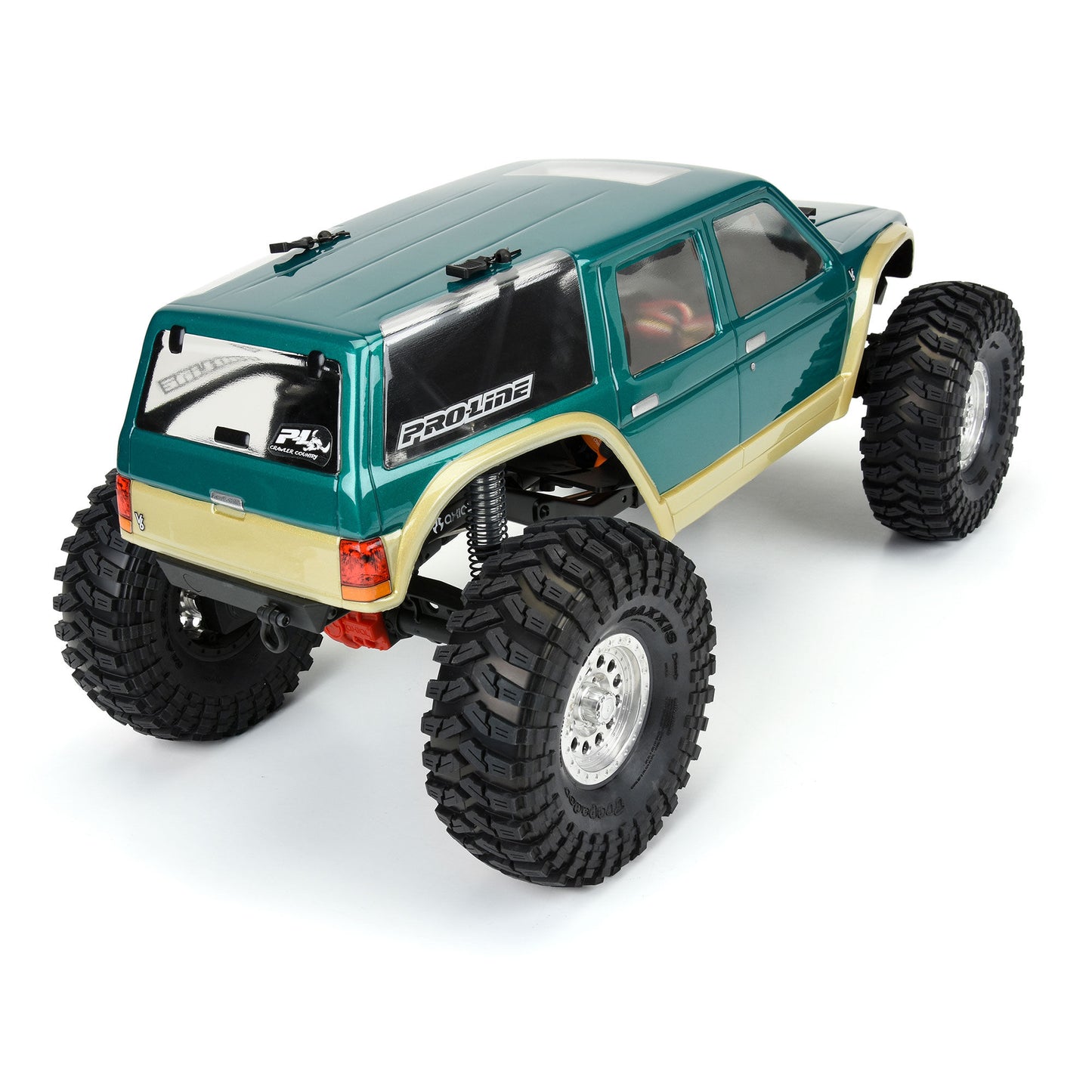 Coyote Grande Clear Body for 12.3" (313mm) Wheelbase Scale Crawlers