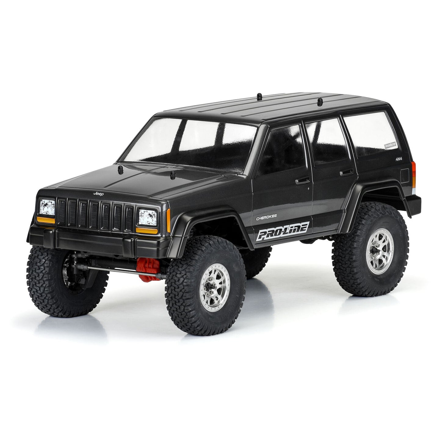 2001 Jeep Cherokee Clear Body for 12.3” (313mm) Wheelbase Scale Crawlers