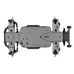 Bash Armor F/R Skid Plates (Stone Gray) for ARRMA 3S Vehicles