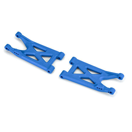 Bash Armor Rear Suspension Arms (Blue) for ARRMA 3S Vehicles