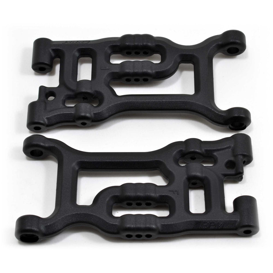 RPM Losi Tenacity/Lasernut Front A-Arm (Black) (2)