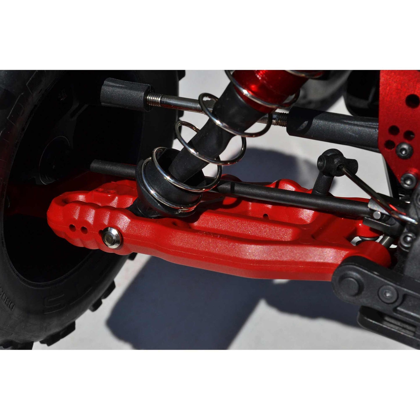 Rear A-Arms V5/EXB 6S ARRMA: Red