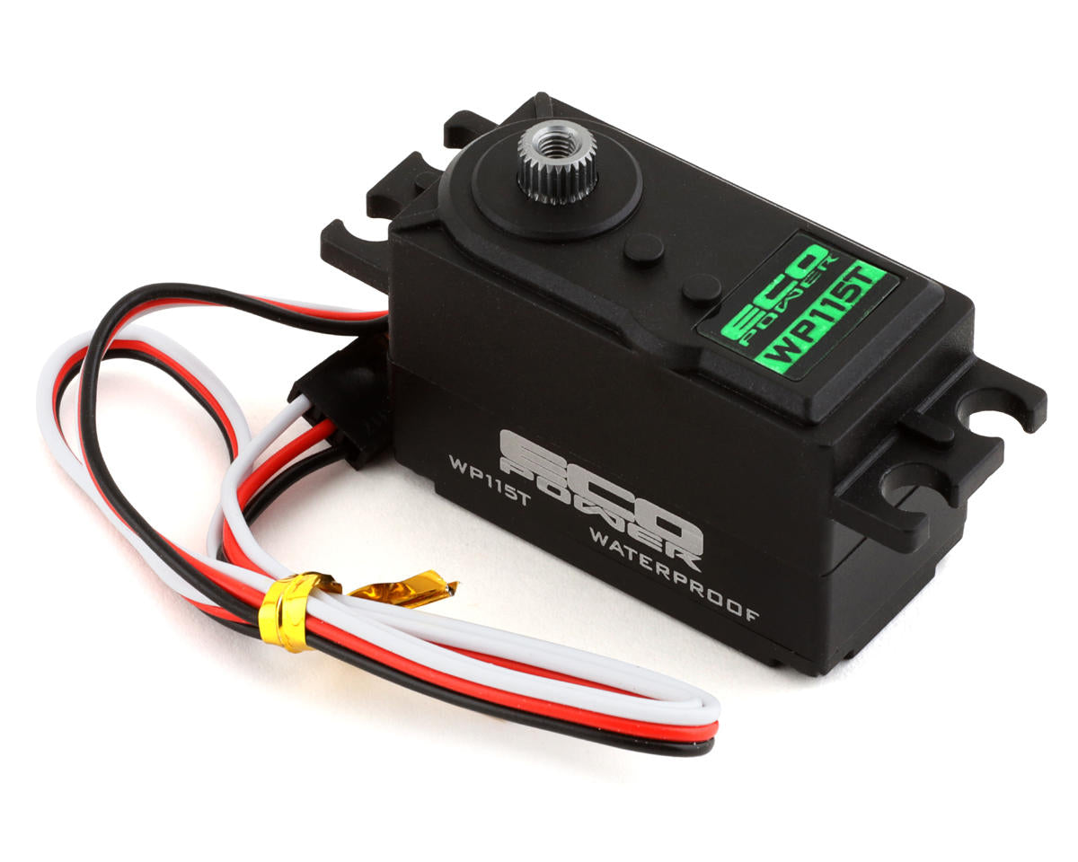 EcoPower WP115T Low Profile High Torque Waterproof Metal Gear Servo